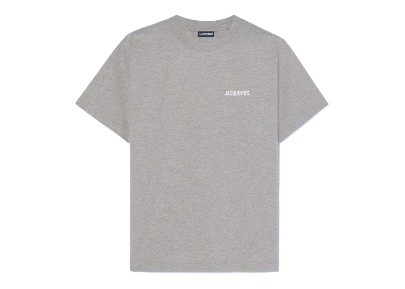 Tričko Jacquemus Le T-shirt Logo Šedá | 216JS207-2480 950, 0
