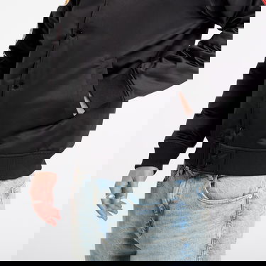 Bomber bunda Mitchell & Ness NBA Blackout Heavyweight Satin Jacket Los Angeles Lakers Čierna | JK15027-LALBLCK, 2