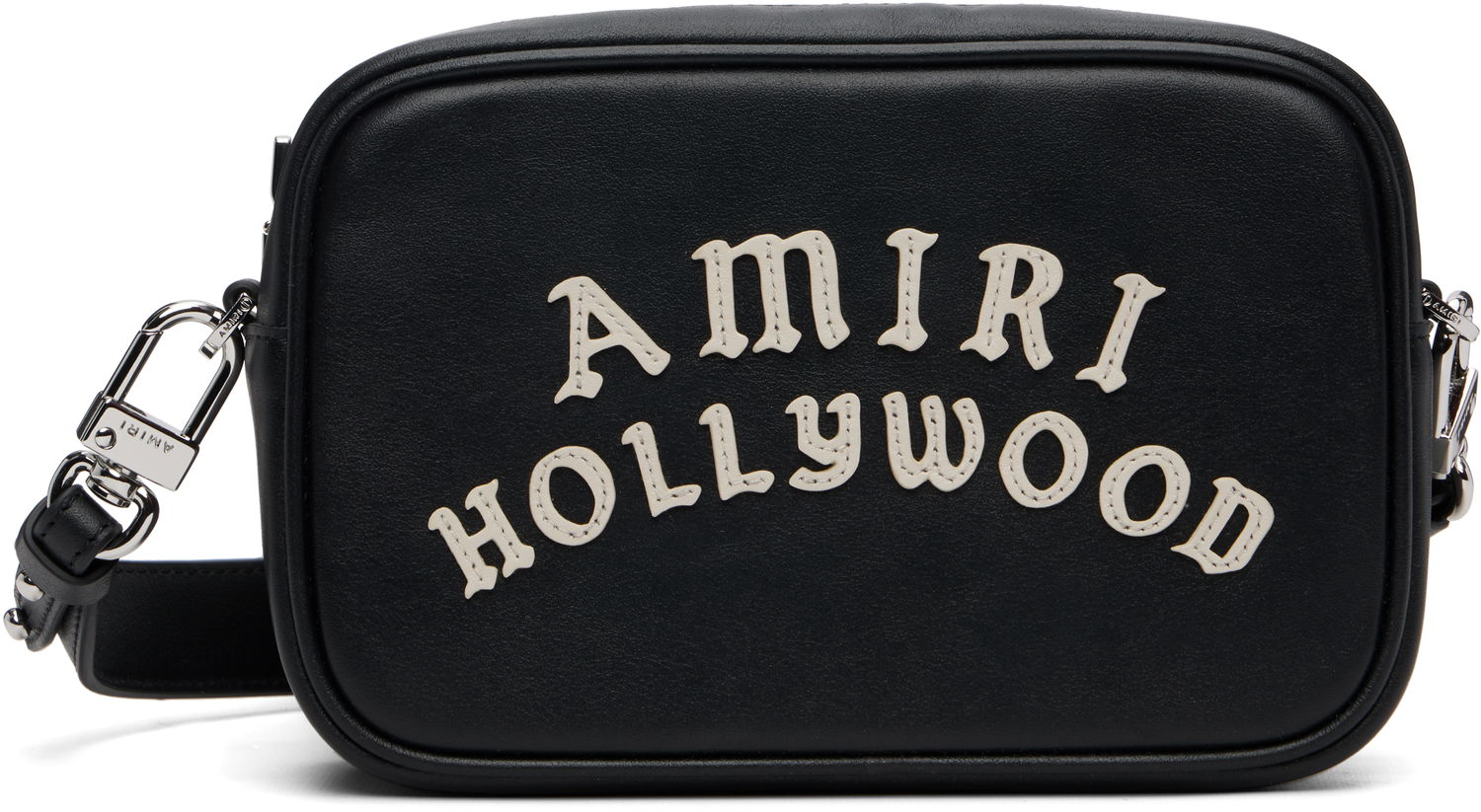 Taška cez rameno AMIRI AMIRI Hollywood Camera Bag Čierna | AMBGCM1028, 0