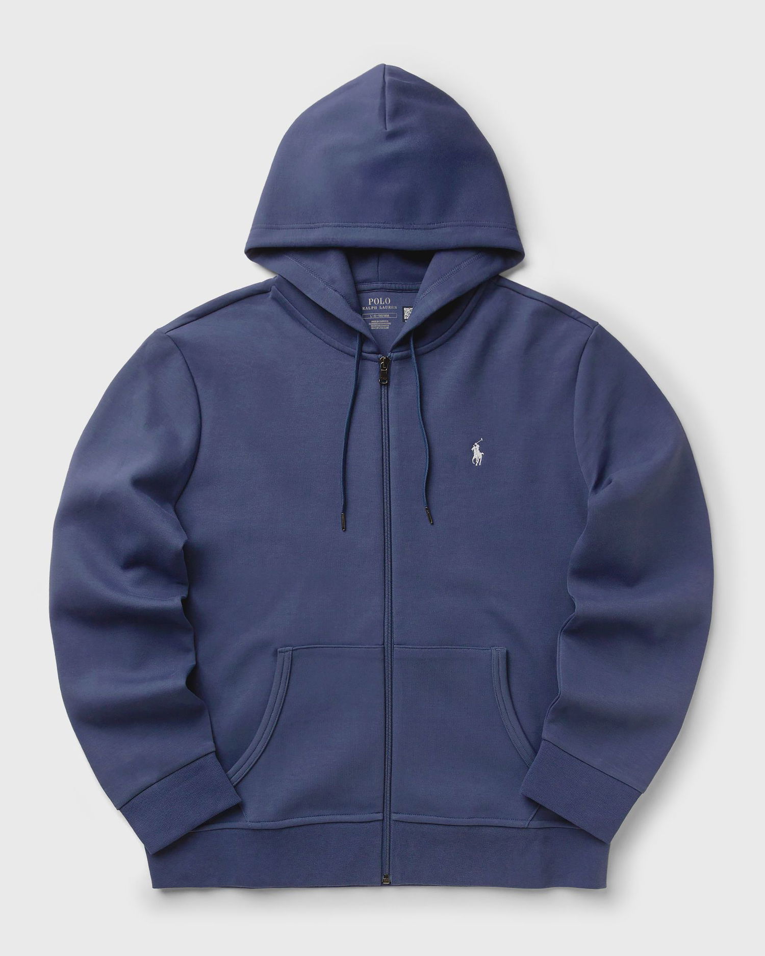 Mikina Polo by Ralph Lauren Long Sleeve Hooded Full-Zip Sweatshirt Modrá | 710881517071, 1