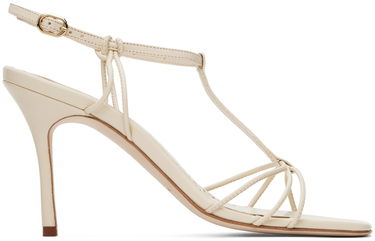 Doplnky Manolo Blahnik Manolo Blahnik Tabarekhi Heeled Sandals Béžová | 224-1744, 0