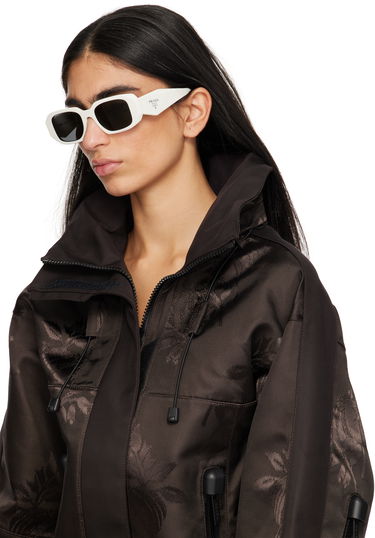 Slnečné okuliare Prada Square Sunglasses Biela | 0PR 17WSF 8056597453523, 3
