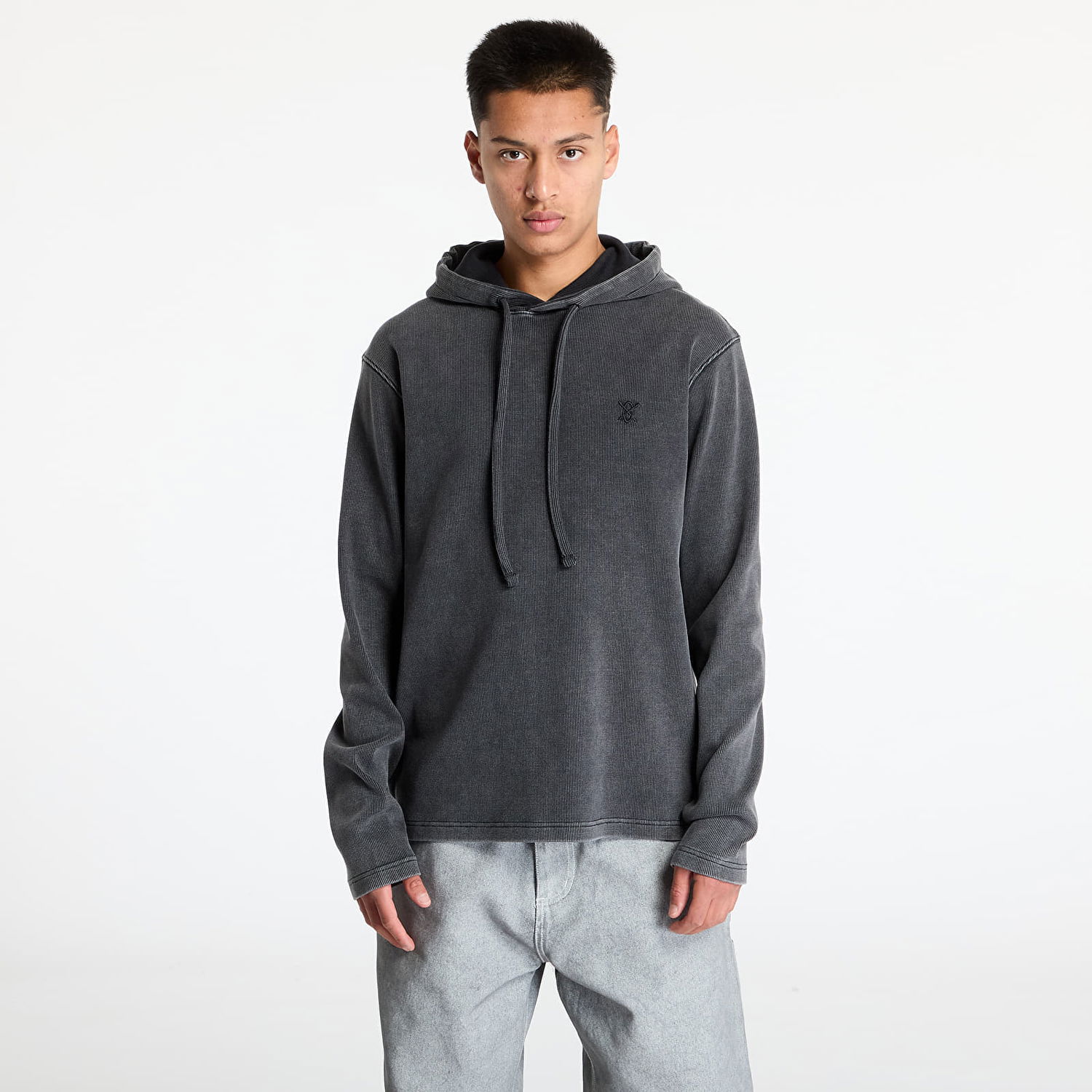 Mikina DAILY PAPER Daily Paper Zawadi Rib Hoodie Šedá | 2423031, 0