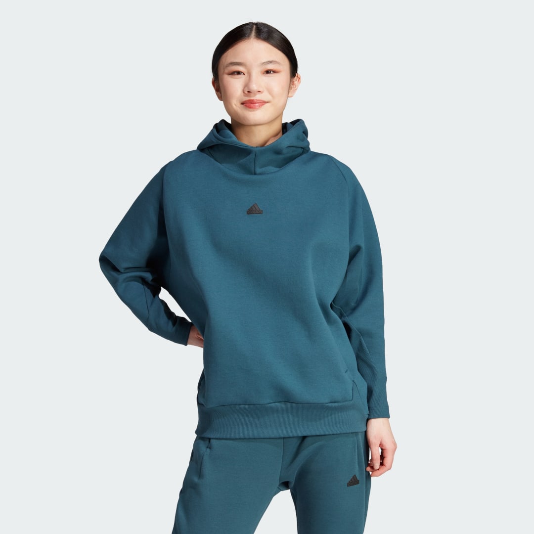 Mikina adidas Originals adidas Z.N.E. Overhead Navy | IN5121, 0
