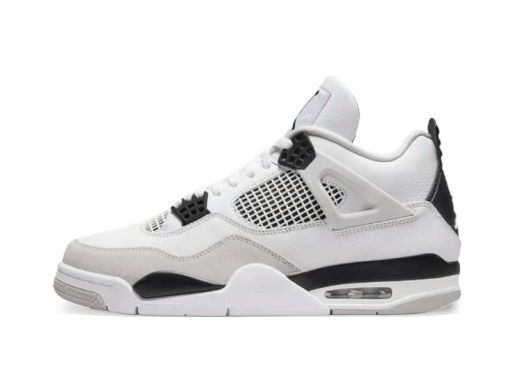 Tenisky a topánky Jordan Air Jordan 4 "Military Black" GS Biela | 408452-111