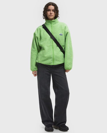 Mikina American Vintage American Vintage HOKTOWN Fleece Jacket Zelené | HOK16CE25-GRANNY-CHINE, 1