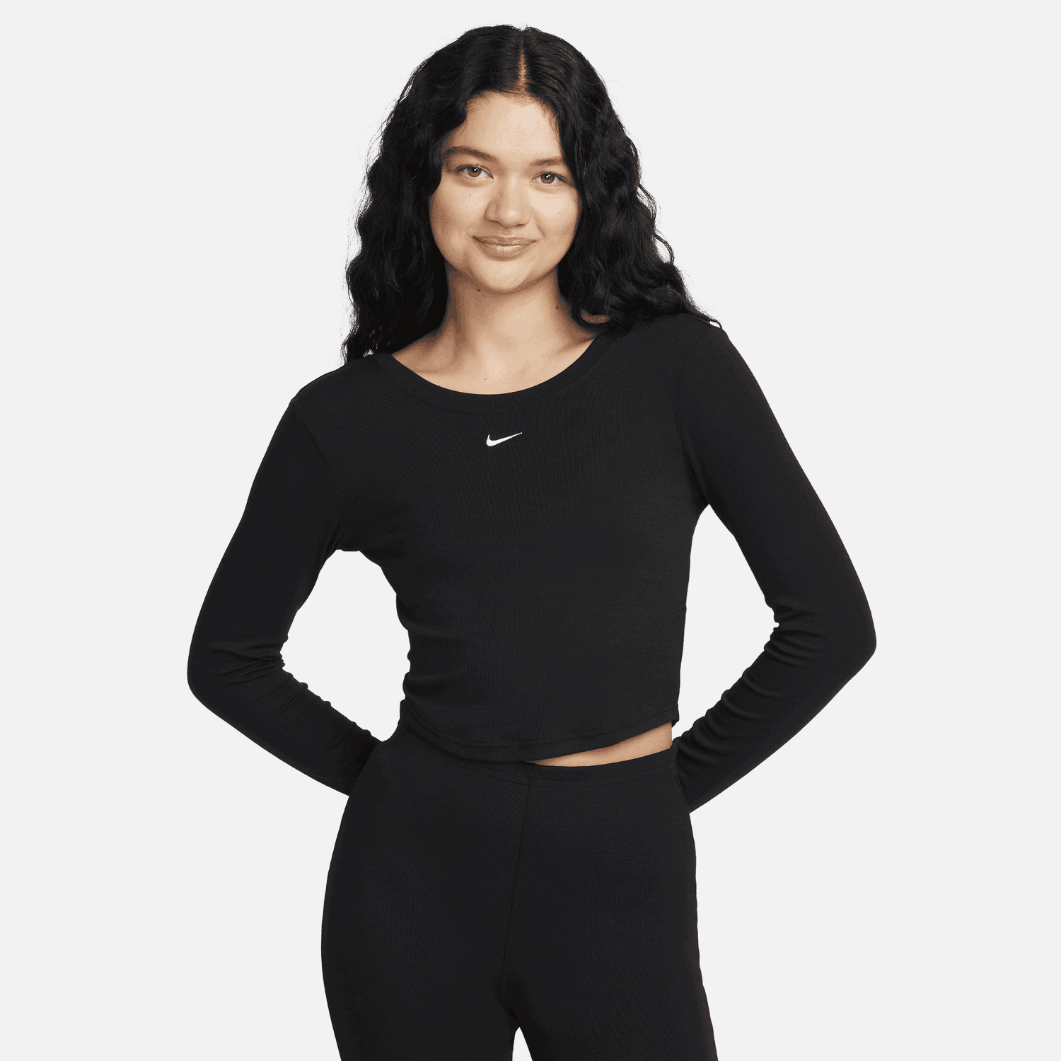 Tričko Nike Sportswear Chill Knit Čierna | FN3661-010, 0