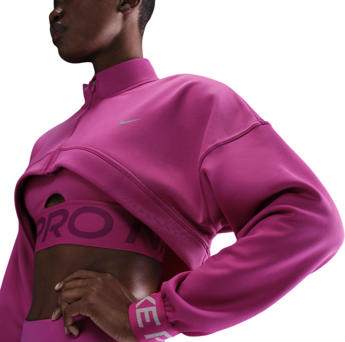 Mikina Nike Fleece Top Ružová | fv8097-518, 1