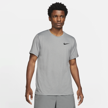 Tričko Nike Pro Dri-FIT Short-Sleeve Top Šedá | CZ1181-073, 0