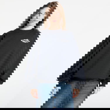 Mikina New Balance Sweatshirt Linear Heritage Fleece Crew Čierna | WT53516BK, 0