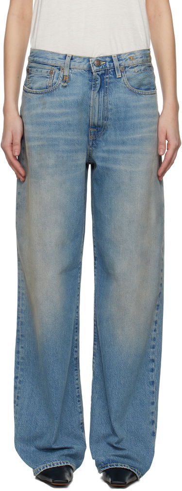 Džínsy R13 R13 D'Arcy Loose Jeans Modrá | R13WD038-D306A, 0