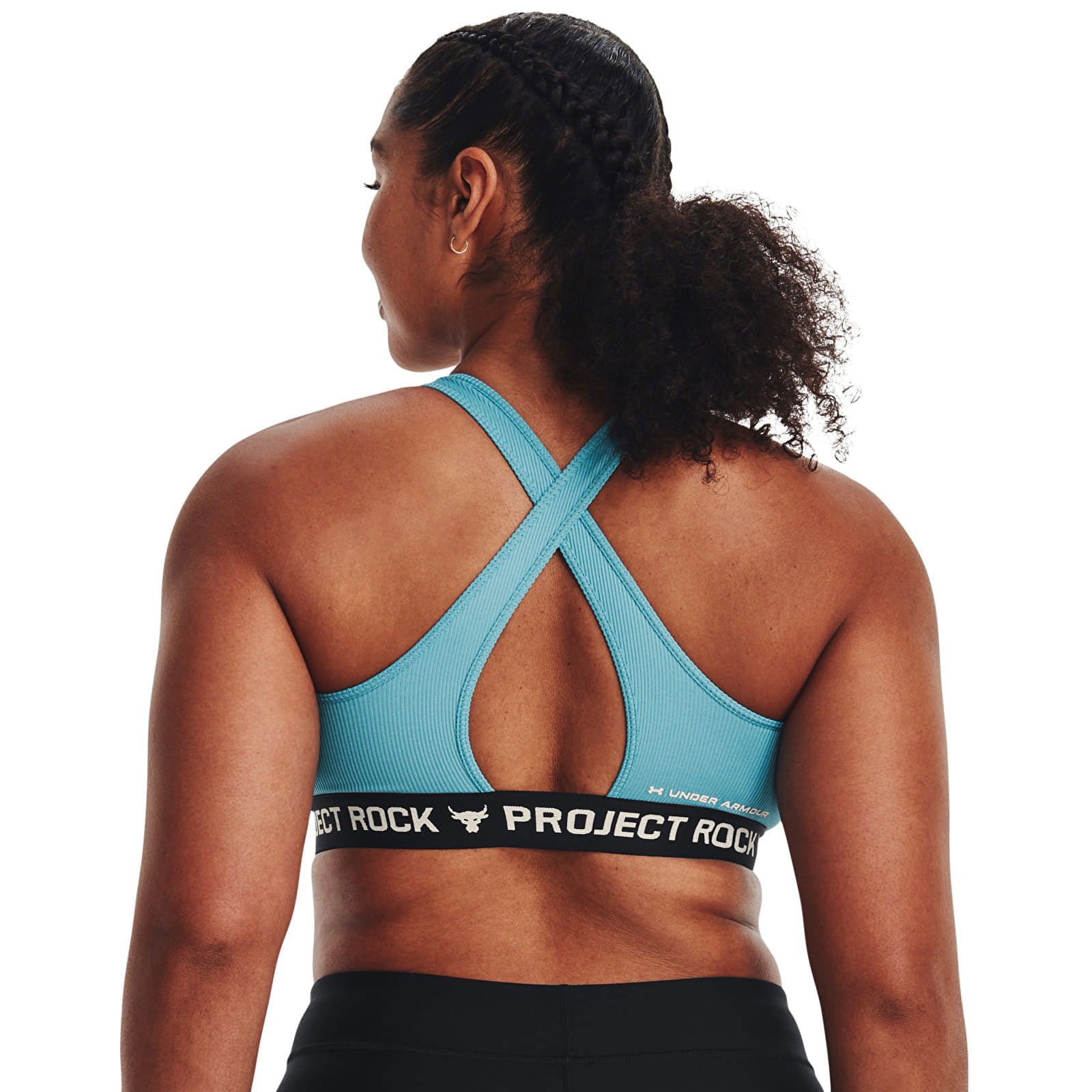 Project Rock Crsbck Bra Tg Blue