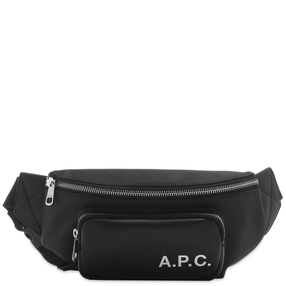 Ľadvinka A.P.C. Logo Waist Bag Čierna | PAADY-H62167-LZZ, 0