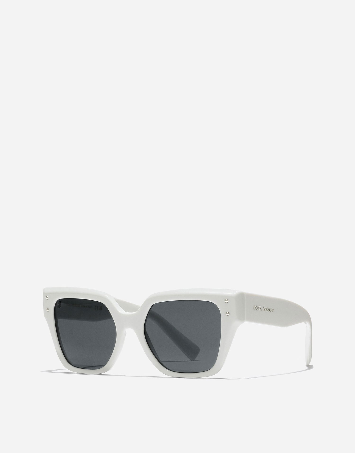 Slnečné okuliare Dolce & Gabbana Sharped Acetate Sunglasses Biela | VG447AVP2879V000, 1