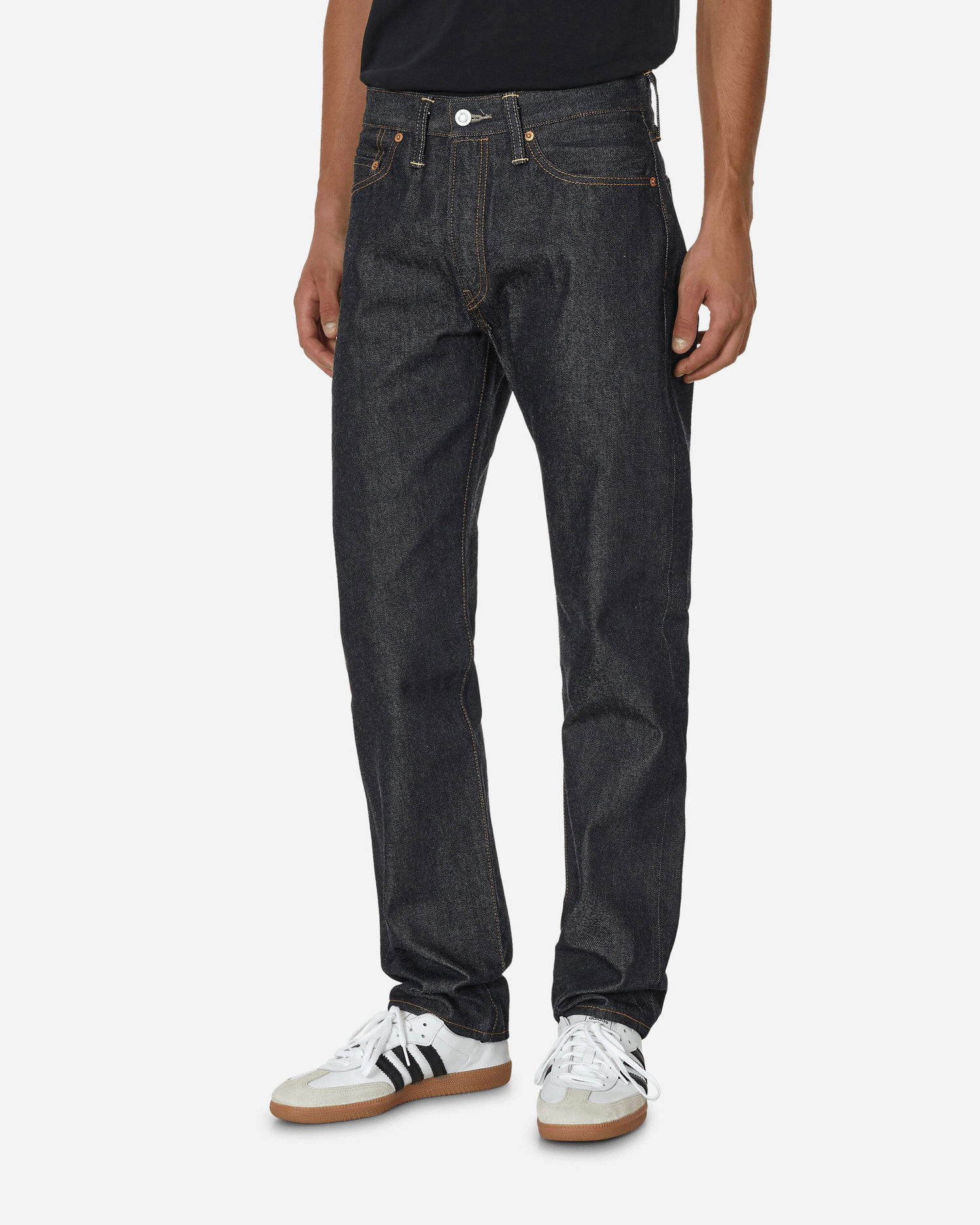 Džínsy Levi's Vintage Clothing 1954 501 Jean Organic Rigid 1954 Indigo Rigid Čierna | 50154-0110, 1