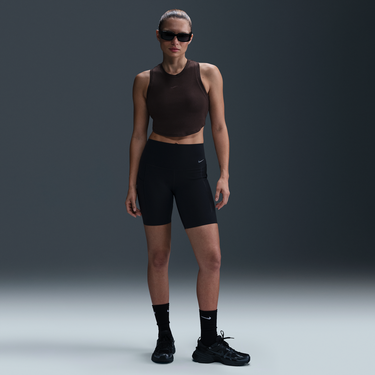 Slnečné okuliare Nike Nike Sportswear Chill Knit Slim-Fit Cropped Ribbed Tank Top Čierna | FB8279-220, 3