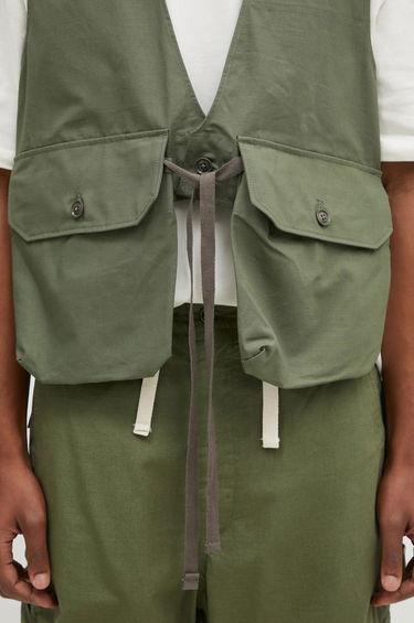 Vesta Engineered Garments Fowl Vest Zelené | OR120.CT010, 3