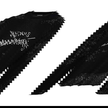 Sveter MISBHV Basquiat Edition Venus Madonna Destroyed Knit Čierna | 122U700B, 1