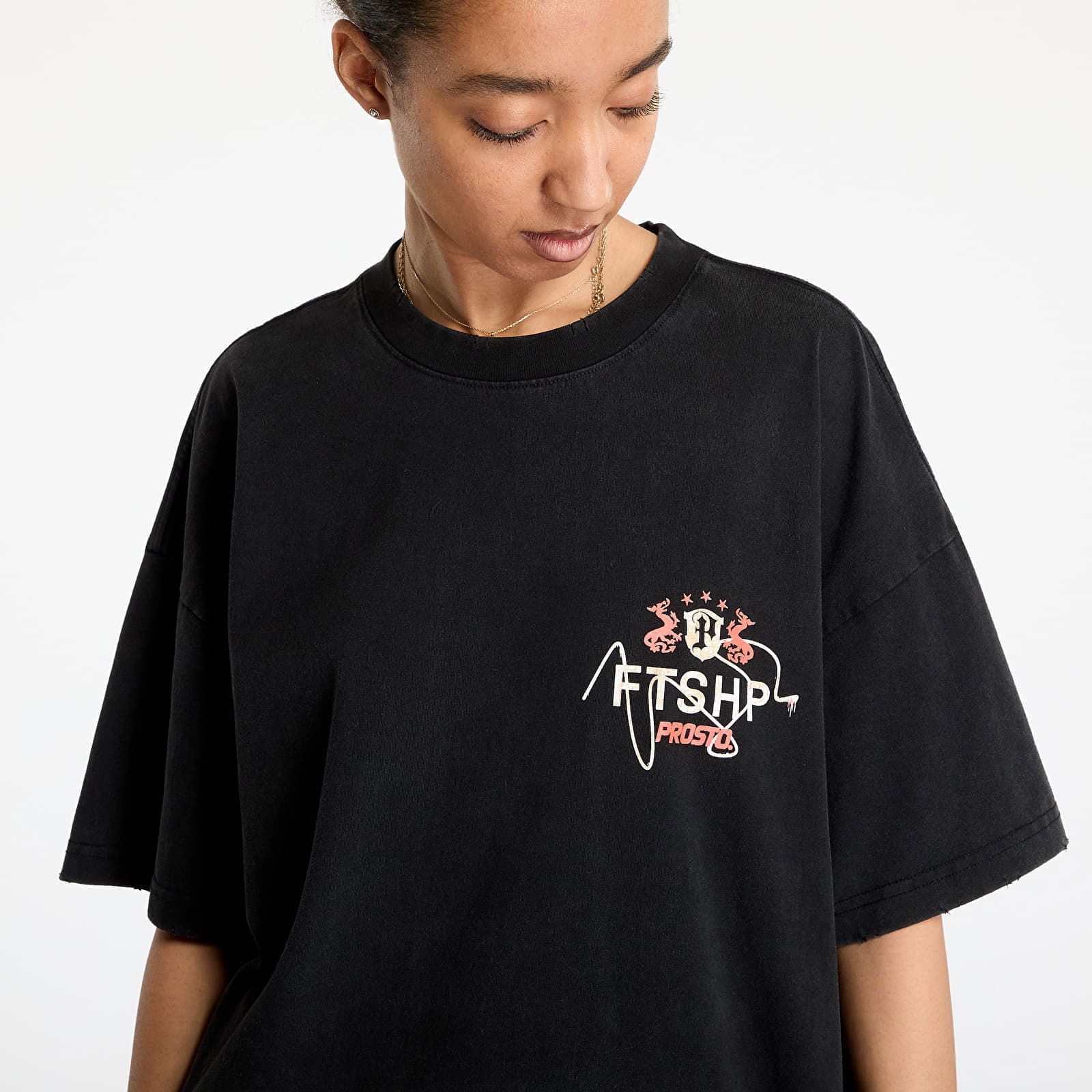 Prosto x Crest Black T-Shirt