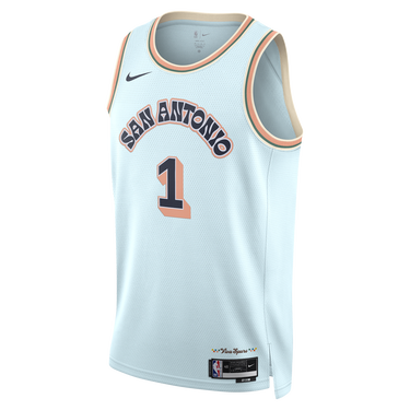 Dres Nike Dri-FIT NBA Swingman Victor Wembanyama San Antonio Spurs City Edition 2024/25 Jersey Modrá | FQ4360-474, 1