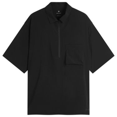 Košeľa Snow Peak Breathable Quick Dry Polo Shirt, Size Large Čierna | SH-25SU001-BK, 1