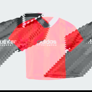 Tričko adidas Originals Tiro Colorblock Červená | IM4998, 6