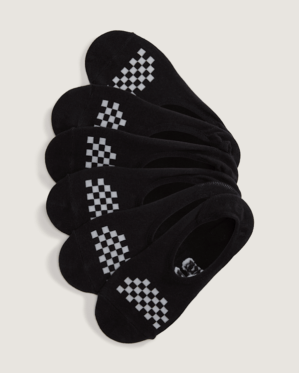 Ponožky Vans Classic Canoodle No-Show Socks (3 Pairs) Čierna | VN000QCAY28