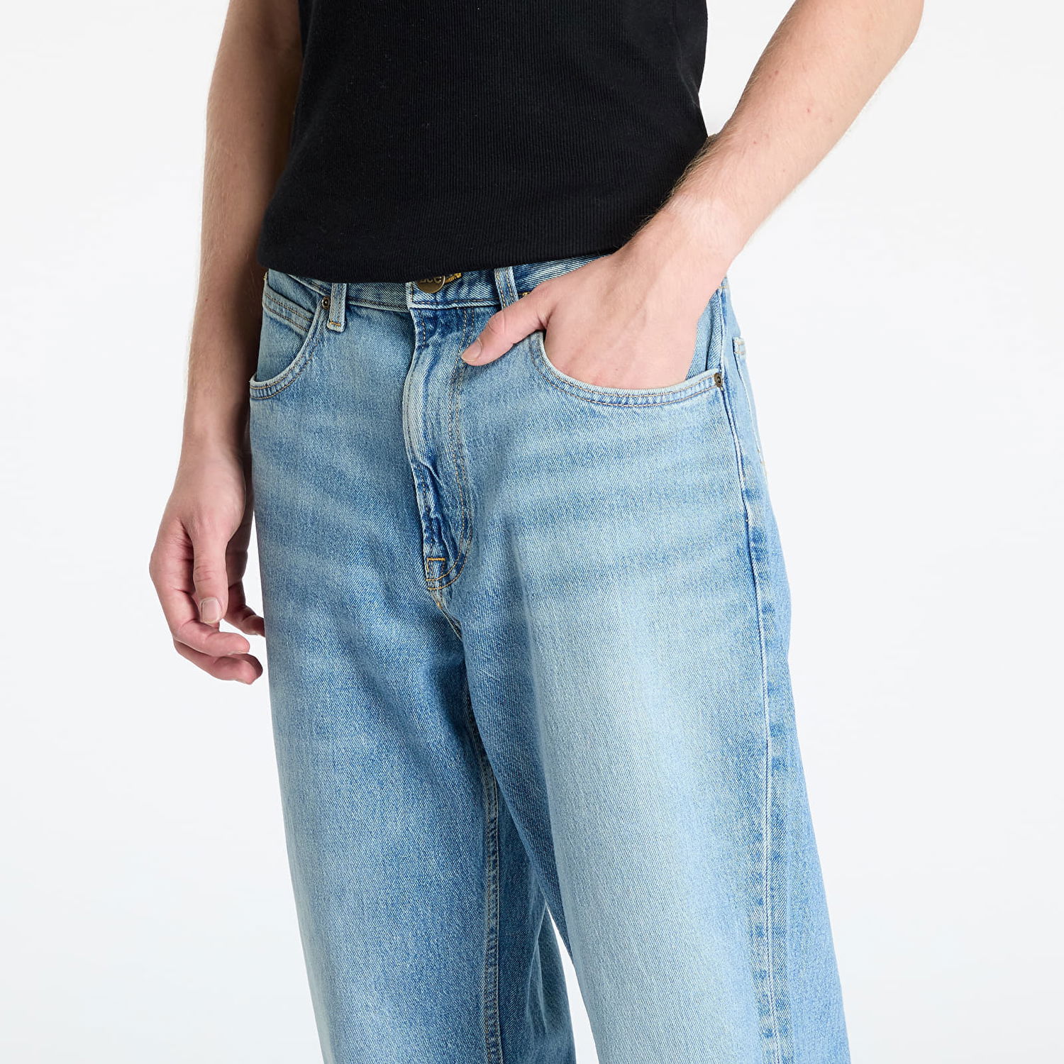 Nohavice Lee Pants Asher Raine Modrá | 112355839, 1