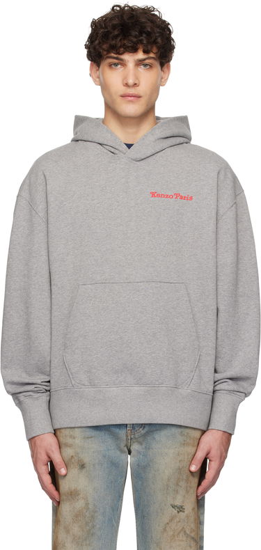 Mikina KENZO Paris VERDY Edition Oversized Hoodie Šedá | FF58SW2404MF, 0