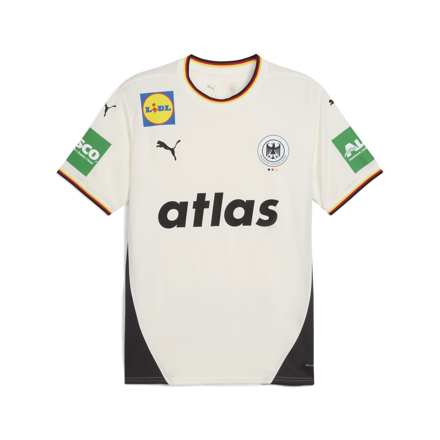 Dres Puma German Handball Federation 1st Kit DryCELL Jersey Béžová | 787358_01, 0