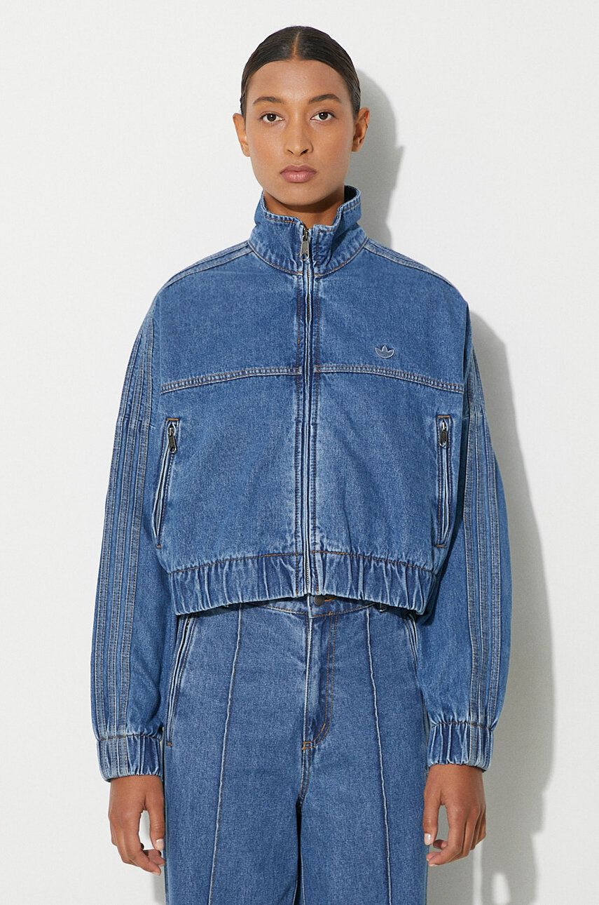 Bunda adidas Originals Denim Jacket Modrá | IW5762, 0