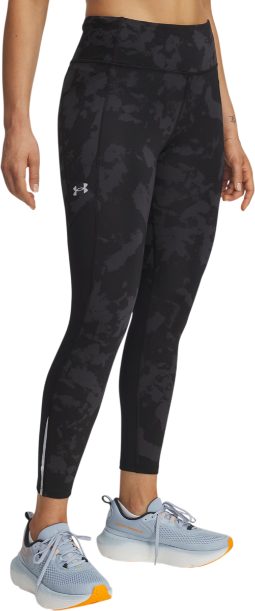 Ponožky Under Armour Under Armour UA Launch Ankle Print Tights Čierna | 1369772-009