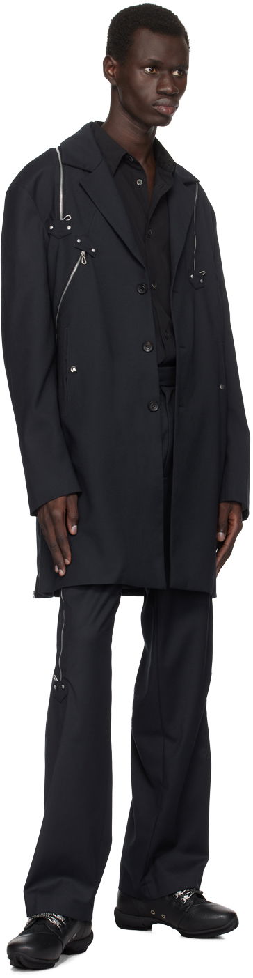Bunda KIKO KOSTADINOV Kiko Kostadinov Knox Multi Zip Blazer Čierna | KKAW24J03-44, 3