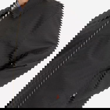 Bunda Studio Nicholson Studio Nicholson Zip Through Jacket, Size Large Čierna | FOLASNM-1320-GRA, 5