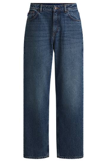 Džínsy BOSS Relaxed Fit Jeans Modrá | 50533913, 0