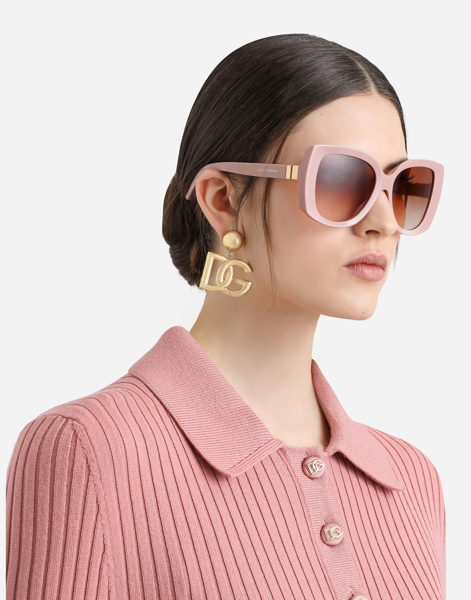 Slnečné okuliare Dolce & Gabbana Dolce & Gabbana DNA Sunglasses Ružová | VG4495VP8139V000, 1