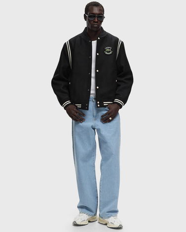Bomber bunda Lacoste Premium Wool Varsity Jacket Čierna | BH2898-031, 1