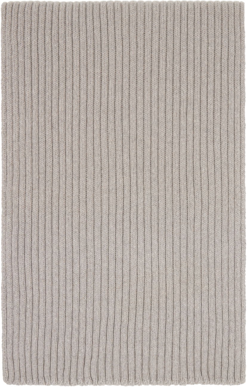 Šál Rick Owens Rick Owens Concordians Long Knit Scarf Béžová | RU02E1479 WSBR