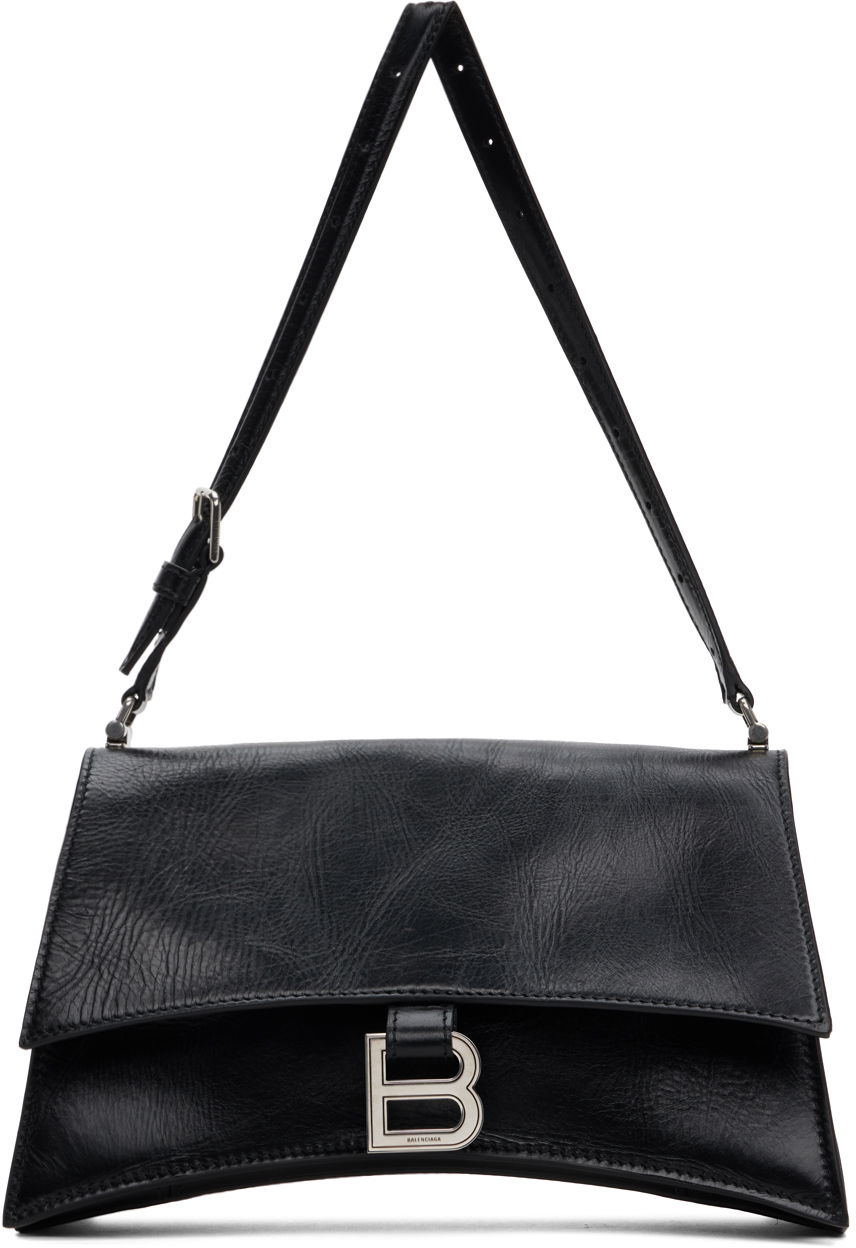 Kabelka Balenciaga Black Crush Small Sling Bag Čierna | 765734 2AAR2, 0