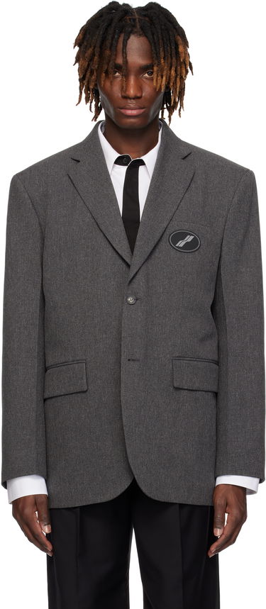 Bunda We11done We11done Oversized Blazer Šedá | WD-JK4-20-715-U-CH, 0