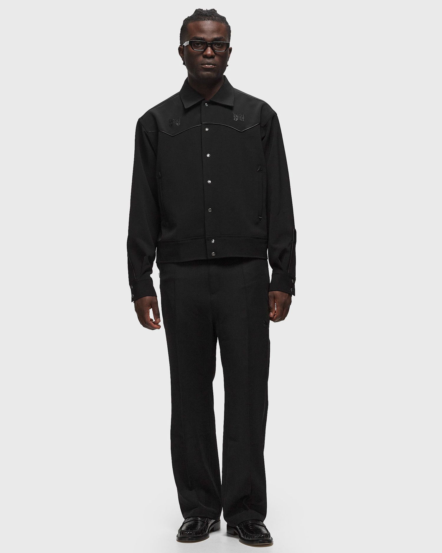 Košeľa Needles Piping Cowboy Jacket Čierna | OT136-C-BLACK, 1