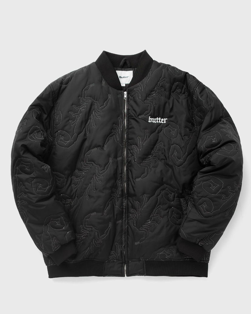 Bomber bunda Butter Goods Scorpion Jacket Čierna | P11112