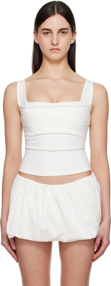 Tielko Miaou Miaou Luna Tank Top Biela | 7110PONDOV, 0