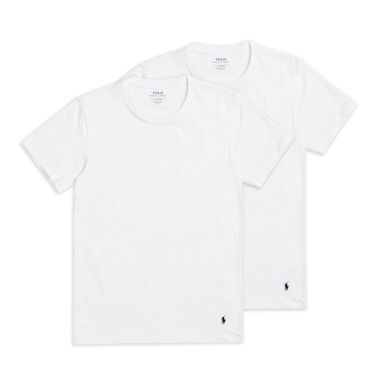 Tričko Polo by Ralph Lauren T-Shirts (2-pack) Biela | 714835960002, 2