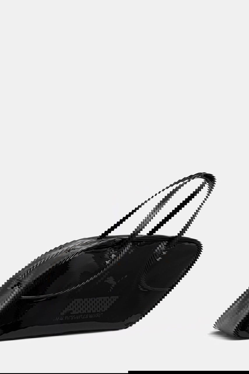 Kabelka Puma Shiny Patent Bowling Bag Čierna | 91428, 1