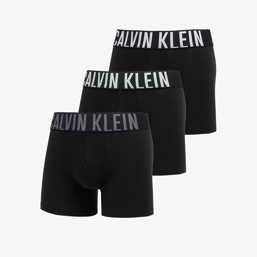Boxerky CALVIN KLEIN Calvin Klein Intense Power Cotton Boxer Brief 3-Pack Čierna | 000NB3609A ZDO