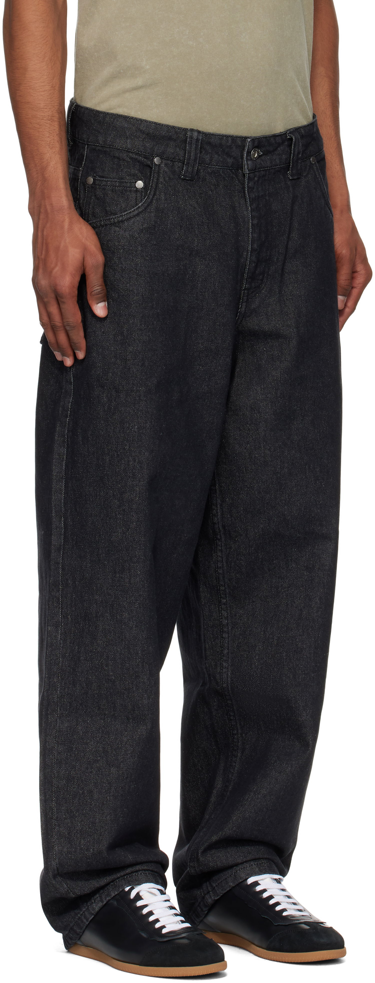 Džínsy Dime Dime Classic Baggy Jeans Čierna | DIME2SP2510BLK, 1