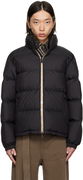Burberry Snowdon Checker-Tape Down Jacket