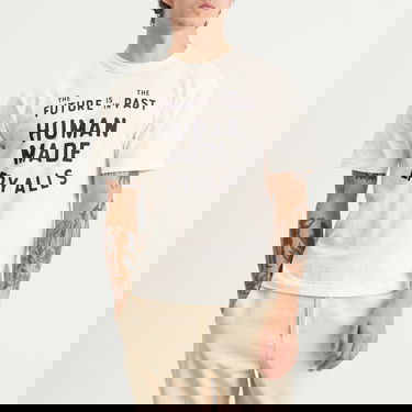 Tričko Human Made Future Past T-Shirt Biela | HM30TE011-WHT, 2