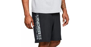 Šortky Under Armour Woven Graphic Wordmark Shorts Čierna | 1320203-001, 1